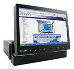 Xenarc 700IDT 7 In Dash LCD Monitor w/ one VGA input, 2 Video inputs, 1 audio input, 5-Wire Resistive Touch-Screen