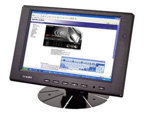 Xenarc 705TSV 7 LCD Monitor w/ one VGA input, 3 Video inputs, 1 audio input, 4-Wire Resistive Touch-Screen