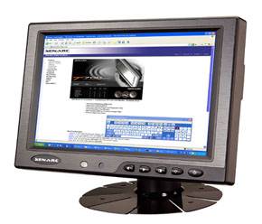 Xenarc 706TSA 7 LCD Monitor w/ VGA input, DVI input 2 Video inputs, 3 audio input, 5-Wire Resistive Touch-Screen