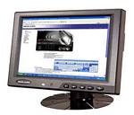 Xenarc 706TSA 7 LCD Monitor w/ VGA input, DVI input 2 Video inputs, 3 audio input, 5-Wire Resistive Touch-Screen