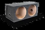 Atrend 12DS Dual 12 Inch Small Sealed Subwoofer Box 1.05 Cu Ft Per Sub
