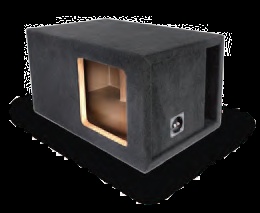 Atrend 10SXK Single 10 Inch Vented Kicker SOLOX S10X Competition Subwoofer Box 1 Inch MDF