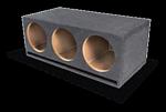 Atrend Triple 12 Inch Bottom Vented Subwoofer Box