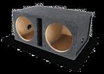 Atrend 15DQV Dual 15 Inch Center Vented Subwoofer Box 2.25 Cu Ft / Sub