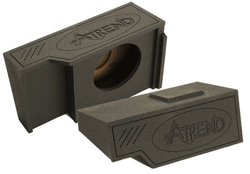 Atrend A151-10 Single 10 Inch Downfire 99-07 GM EXTENDED CAB Subwoofer Box Bedliner
