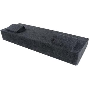 Atrend A182-10CP Dual 10 Inch Down Fire 07+ GM Heavy Duty 1500, 2500, 3500 Crew Cab Subwoofer Box Carpeted