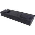 Atrend A182-10CP Dual 10 Inch Down Fire 07+ GM Heavy Duty 1500, 2500, 3500 Crew Cab Subwoofer Box Carpeted