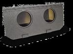 Atrend A193-12 Dual 12 Inch 02+ Avalanche/Escalade Midgate Replacement Subwoofer Box Bedliner Finish