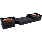 Atrend A372-10CP Dual 10 Inch Down Fire 04+ FORD F150 EXT CAB Subwoofer Box Carpeted