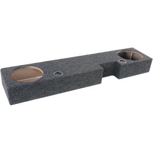 Atrend A382-10CP Dual 10 Inch Down Fire 01-11 Ford F250/350 Ext Cab Subwoofer Box Carpeted
