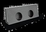 Atrend A392-10 DUAL 10 Inch Front Fire 1999+ FORD F250/F350 CREW CAB Subwoofer Box Bedliner Finish