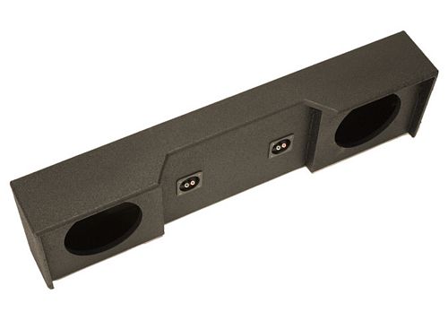 Atrend A402-10 Dual 10 Inch Down Fire 04+ NISSAN TITAN KING / CREW Cab Subwoofer Box Bedliner Finish