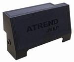 Atrend A702-10 DUAL 10 Inch Down Fire 98-02 JEEP WRANGLER Subwoofer Box Bedliner Finish