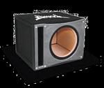 Atrend BP-12SV Single 12 Inch Vented BLACK PEARL Slammer SPL Subwoofer Box 1 Inch MDF