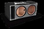 Atrend BPI-12DV Dual 12 Inch Black Ice Vented Custom Subwoofer Box 1 Inch MDF