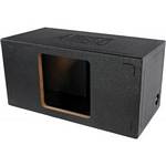 Atrend SPL-15SVK Single SPL 15 Inch Vented L5/L7 Subwoofer Box with Bed / Rhino Liner Finish