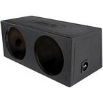 Atrend TL-10DM Dual 10 Inch Medium Sealed Subwoofer Box Bed / Rhino Liner Finish
