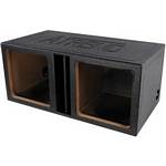Atrend TL-15DVK Dual 15 Inch Slammer Vented Divided L5/L7 Subwoofer Box Bed / Rhino Liner Finish