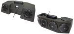 Atrend FrogHead ATV1 Universal ATV / UTV DIN Radio and 2 - 6 Speaker Console