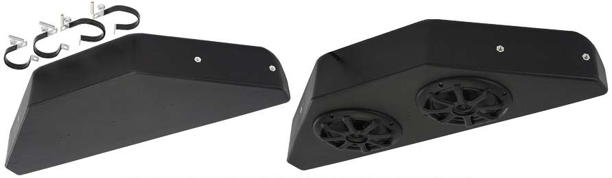 Atrend FrogHead Raz2R Polaris RZR 800 2 Seat Rear Console for 2 Speakers