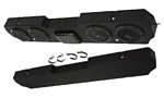 Atrend FrogHead Teryx2F 2013 and Down Kawasaki Teryx 2 Seat Front Console for Media Locker and 2 - 4 Speakers
