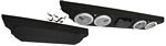 Atrend FrogHead Teryx4F2 Kawasaki Teryx 4 Seat Front / 2014 Teryx 2 Drop Down Console for Media Locker and 2 - 4 Speakers