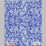 Atrend Liquid Ink A-FBH Floral Blue Custom Hydro Graphics