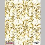 Atrend Liquid Ink A-FGL Floral Gold Leaf Custom Hydro Graphics