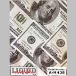Atrend Liquid Ink A-MHDB Hundred Dollar Bills Custom Hydro Graphics