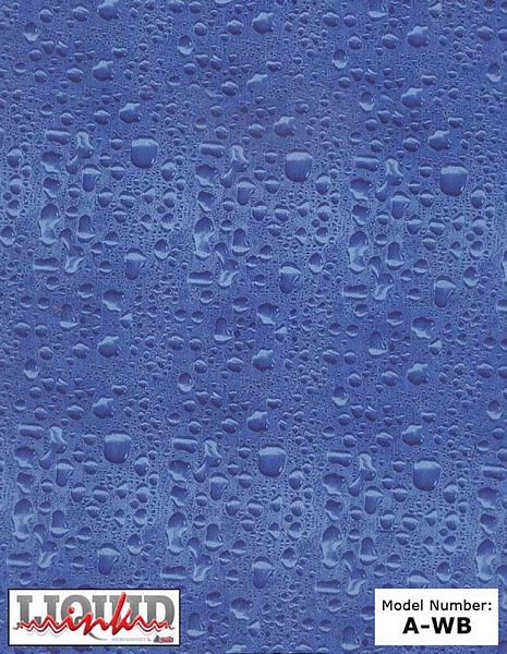 Atrend Liquid Ink A-WB Blue Water Bead Custom Hydro Graphics