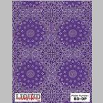 Atrend Liquid Ink BD-DP Dark Purple Bandana Custom Hydro Graphics