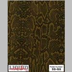 Atrend Liquid Ink SS-GX Gold Snake Skin XL Custom Hydro Graphics