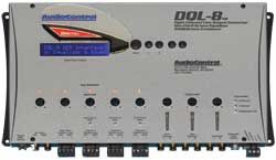 Audio Control DQL-8 Eight Channel Line Output Converter ,Auxiliary Input & Digital Signal Processing