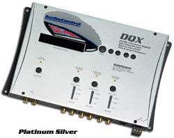 Audio Control DQX 30 Band Stereo Digital Equalizer / 3 Way Crossover with 8 User Memory Settings