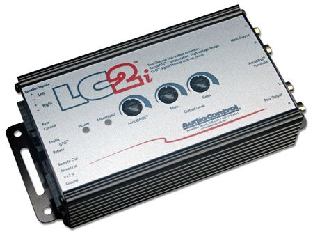 Audio Control LC2i 2 Channel Line Output Converter with AccuBASS and Level Control