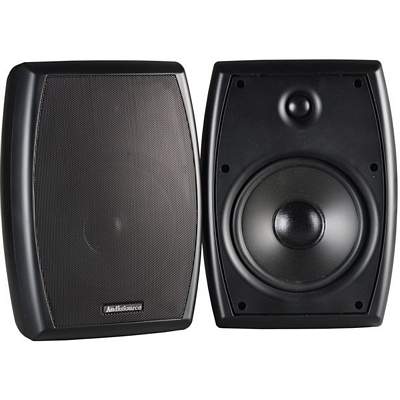 AudioSource LS62B 6.5 Inch 2-Way Indoor/Outdoor Speakers - Black 