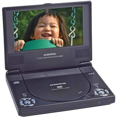 AudioVox D-1788 7 Inch Portable DVD Player