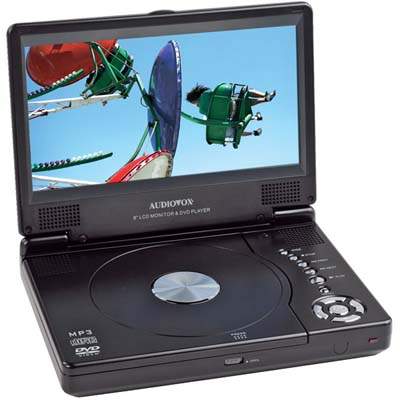 AudioVox D-1888 8 Inch Portable DVD Player