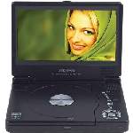AudioVox D1809 8 Inch Portable Slim Line DVD Player 