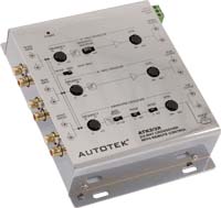 AutoTek ATK2/3X 2-Way / 3-Way Active Crossover with Remote Bass Control