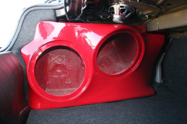 Bassforms BF212COBALT Chevrolet Cobalt 2Dr Coupe 2 - 12 Inch Custom Fiberglass Subwoofer Box