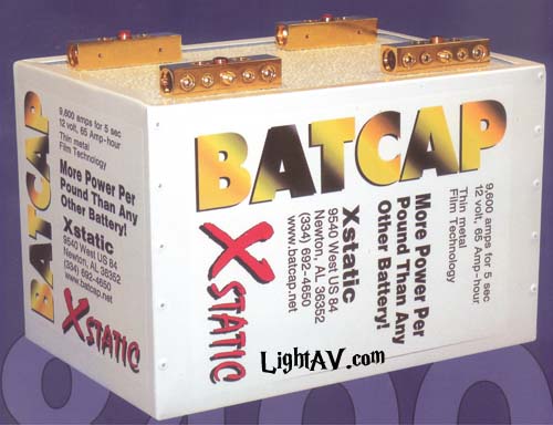BatCap 8400 12V 9600 Amp Super Battery Authorized BatCap Dealer