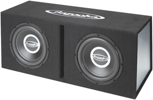 BAZOOKA EL10190PP Party Pack With 2 Subwoofers & 1 Amplifier (10 Inch)