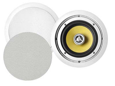 BIC VK-6C 6.5 Inch 2-WAY DUAL KEVLAR SERIES CEILING SPEAKER WITH PIVOTING TWEETER