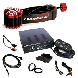 Buttkicker BK-GR2 Buttkicker Gamer 2 Bass Shaker and Amplifier Kit for PC Gaming, Music and More