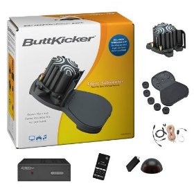 Buttkicker BKA300 300W Complete Home Theater / Gaming Wireless Shaker / Transducer Kit