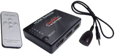 Calrad 40-993 5 x 1 HDMI Switcher with Wireless Remote