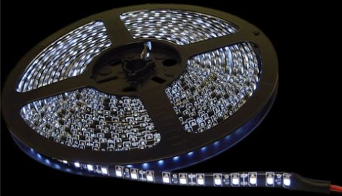 Calrad 92-300-WH-600 5M White LED Light Strip on reel with 600 - 1 CHIP LED