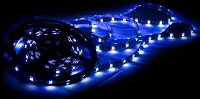 Calrad 92-301-RGB 5M RGB LED Light Strip on reel with 150 - 3 CHIP LED (Red, Green, Blue)