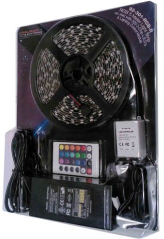 Calrad 92-301-RGB-R-KIT 5M RGB LED Lighting Kit with Wireless Remote